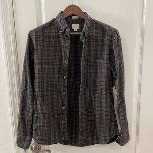 J Crew Slim Untucked Brushed Twill Shirt Size M